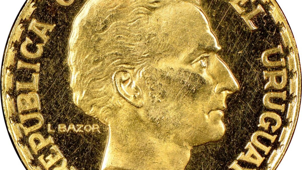 Uruguay Gold 5 Pesos