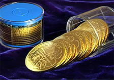 Gold coins hold several advantages over cash accounts for storing wealth.