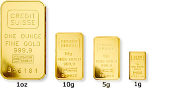 Credit Suisse Gold Bars