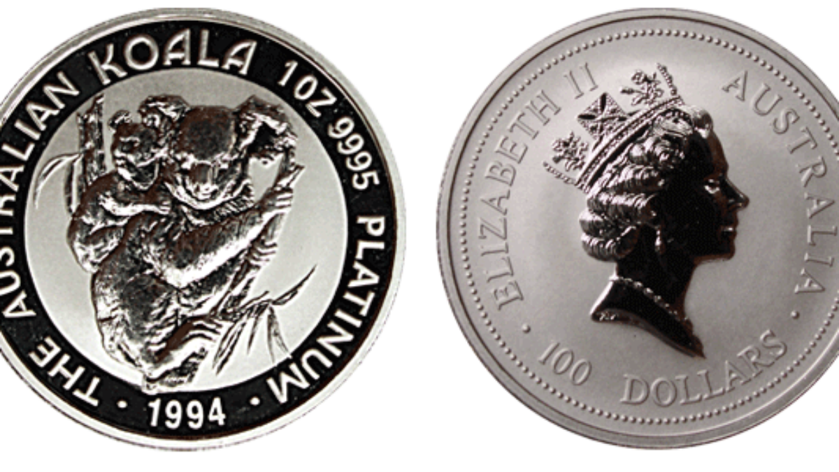 Australian Koala Platinum Coins