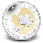 A special edition release of the Platinum Maple Leaf