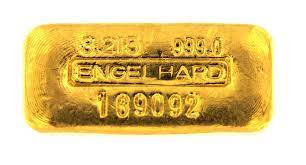 Engelhard gold bar
