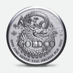 Lucky Dragon silver coin