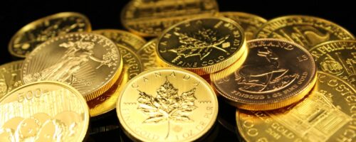 Photo of various gold coins