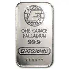 Image of Engelhard's Palladium bullion bar