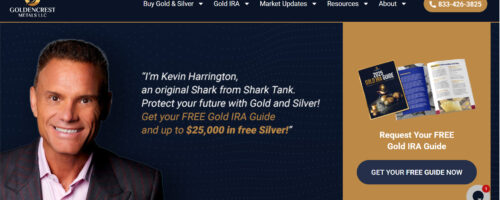 GoldenCrest Metals homepage