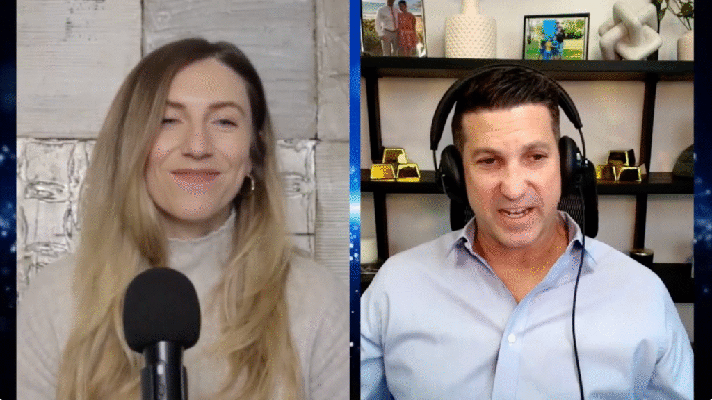 Collin Plume being interviewed