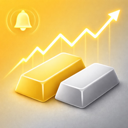 Gold & Silver Prices Live Spot app logo