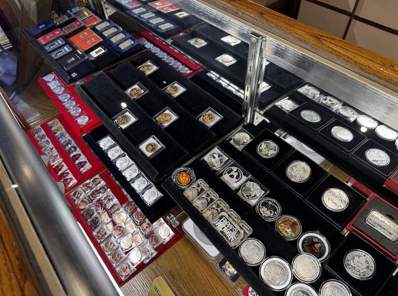 Coin and bullion inventory at Sahara Coins