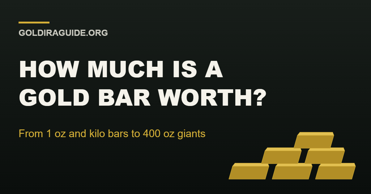 How much is a gold bar worth banner